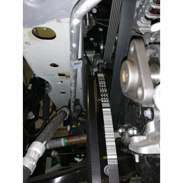 Кронштейн компрессора для Ford Transit V348 2.2л FWD (передний привод) с кондиционером с 2012 г.в, под компрессор SD5H14/7H15