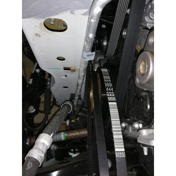Кронштейн компрессора для Ford Transit V348 2.2л FWD (передний привод) с кондиционером с 2012 г.в, под компрессор SD5H14/7H15