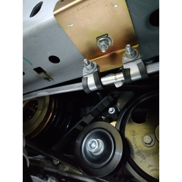 Кронштейн компрессора для Ford Transit V348 2.2л FWD (передний привод) с кондиционером с 2012 г.в, под компрессор SD5H14/7H15