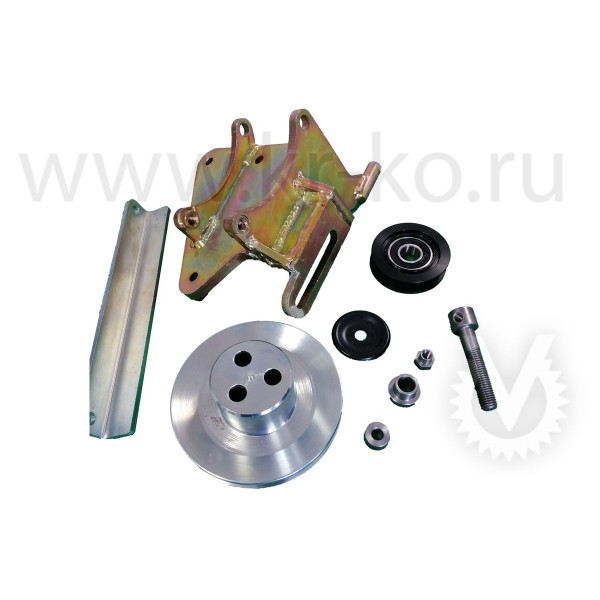Кронштейн компрессора для Ford Tranzit 2,2 л RWD с доп. шкивом LK, под компрессор SD 5H14/7H15