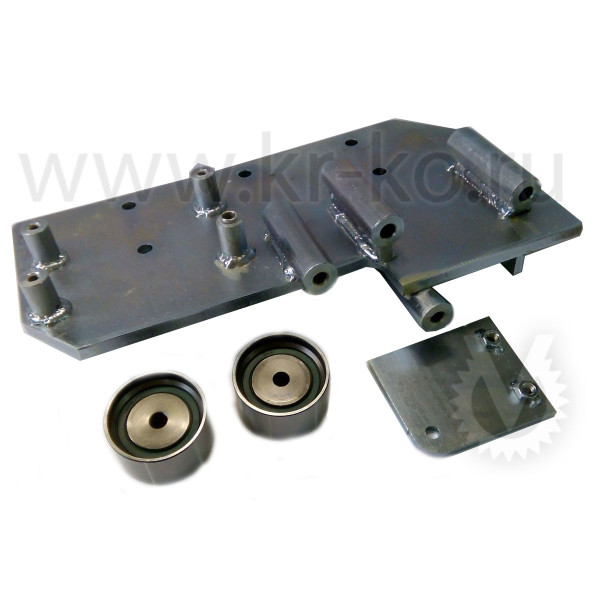 Кронштейн компрессора для Hyundai HD 78 (ЕХ9 Mighty D4GA E4-Е5) (с кондиционером), под компрессор SD 5H14/7H15