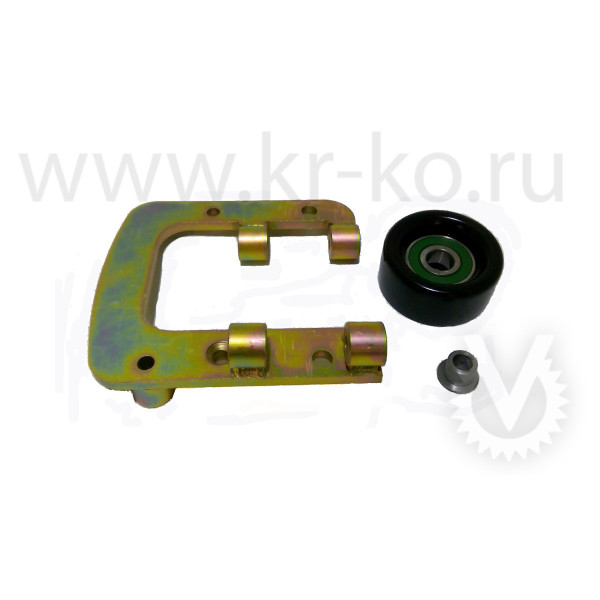 Кронштейн компрессора для Hyundai HD 35 с двигателем D4CB (без кондиционера), под компрессор SD 5H14/7H15