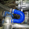 Кронштейн компрессора для Hyundai HD 78 с двигателем YC4DN c CNG (метан), под компрессор SD 5H14/7H15