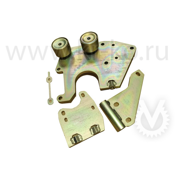 Кронштейн компрессора для JAC N120 с двигателем Cummins ISF38s4R154 E4-5 (с сохранением кондиционера), под компрессор SD 5H14/7H15