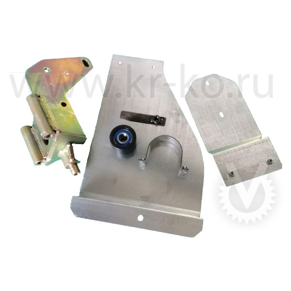Кронштейн компрессора для JAC N35(Sollers Argo) с двигателем HFC4DB2-1D Е5 2L (с кондиционером), под компрессор SD 5H14/7H15