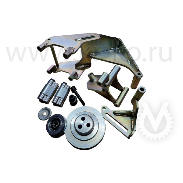 Кронштейн компрессора для Sollers ATLANT TDi 2.7L (клин) с А/с, под компрессор SD 5H14/7H15