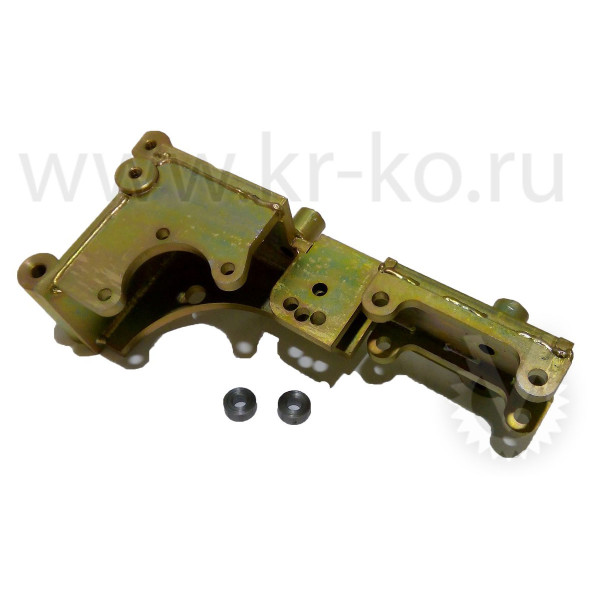 Кронштейн компрессора для Газель Бизнес (Соболь) с двигателем Cummins ISF 2.8 Е5 (с центральным выходом интеркулера) под компрессор SD 5H14/7H15