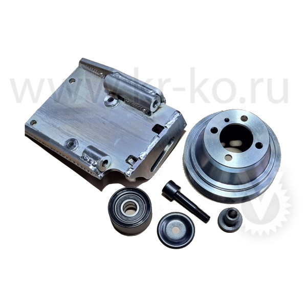Кронштейн компрессора для Газель с двигатель GAZ G21A; G31A 2.5L (c кондиционером) под компрессор SD 5H14/7H15