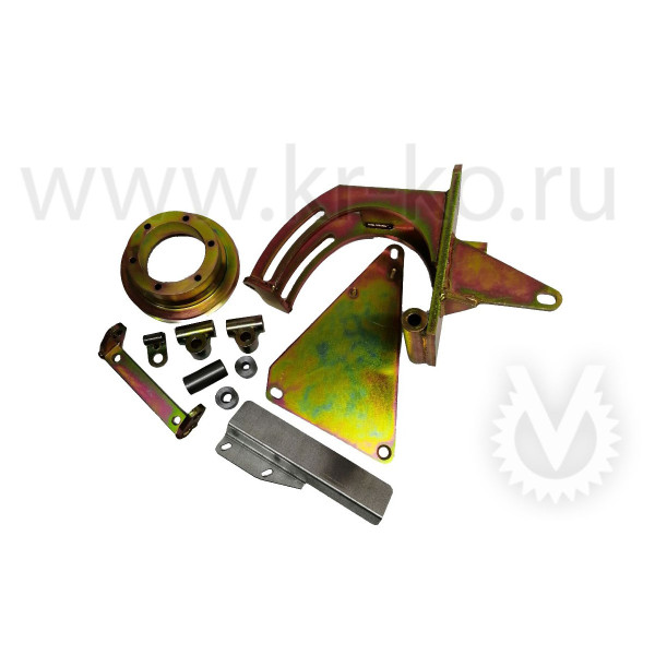 Кронштейн компрессора для Mitsubishi Fuso с двигателем 4Р10 Е5 WP, под компрессор ТМ 21