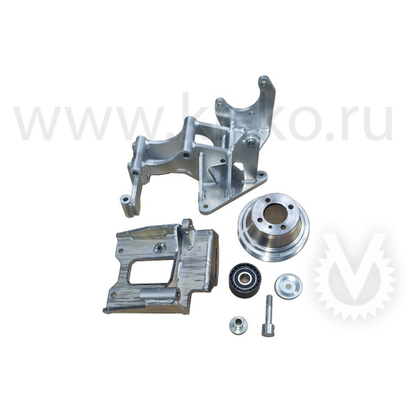 Кронштейн компрессора для FORLAND 3.5 т. с двигателем 4F25 Тс 2 2.5L c кондиционером, под компрессор SD 5H14/7H15