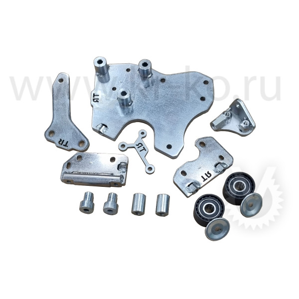 Кронштейн компрессора для Sollers TR 80-120 с двигателем 4.0L D4.OEVID195 с А/С, под компрессор TM 21