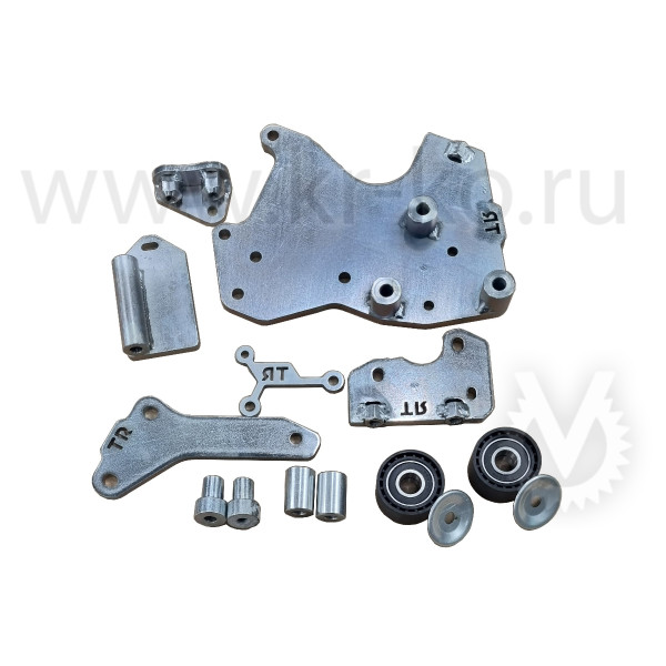 Кронштейн компрессора для Sollers TR 80-120 с двигателем 4.0L D4.0EVIO170 с А/С, под компрессор SD 5H14/ТМ 16