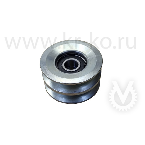 Ролик ТМС 203х2 /17 клиновой 2х ручейковый